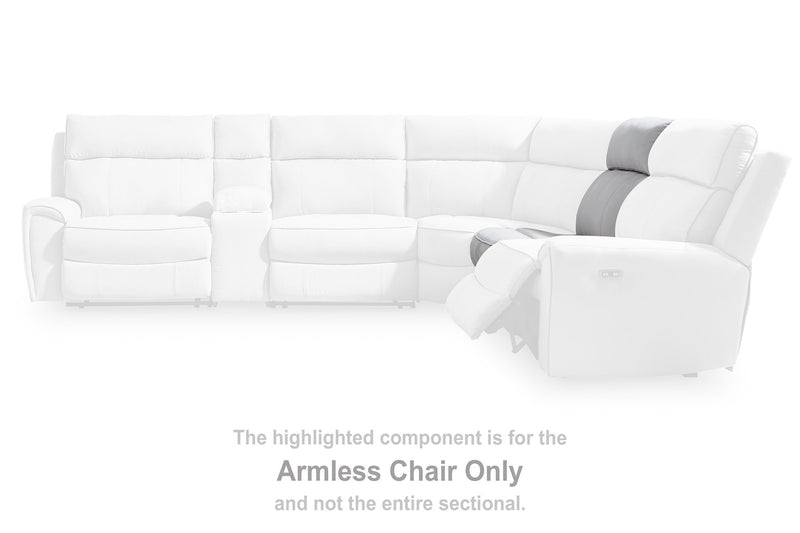 Social Pointe Reclining Sectional with Storage Console - Watson's 87 Furniture (Middlefield,OH)