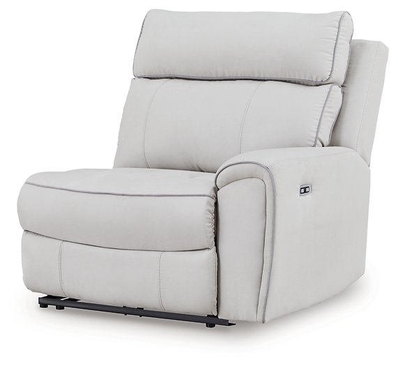 Social Pointe Reclining Sectional with Storage Console - Watson's 87 Furniture (Middlefield,OH)