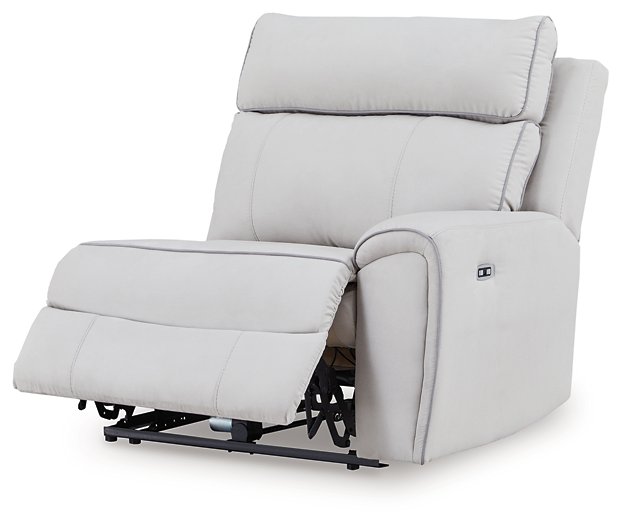 Social Pointe Reclining Sectional with Storage Console - Watson's 87 Furniture (Middlefield,OH)