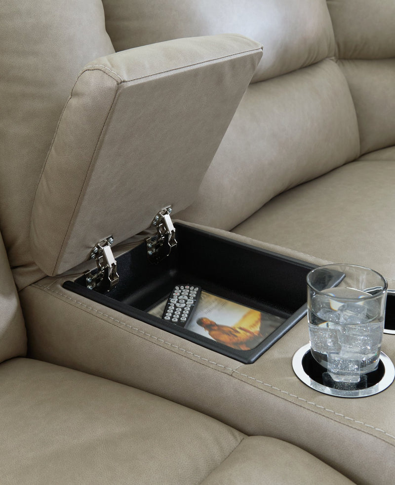 Narwhal Place Power Reclining Sectional - Watson's 87 Furniture (Middlefield,OH)