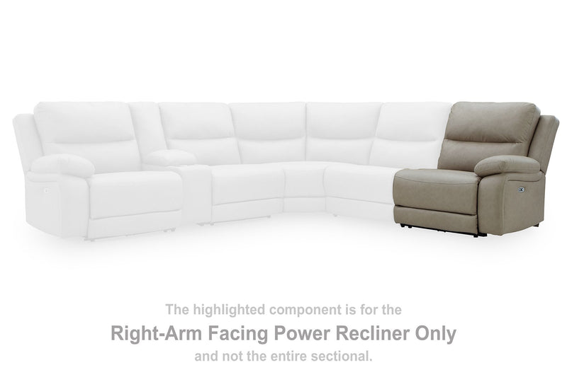 Narwhal Place Power Reclining Sectional - Watson's 87 Furniture (Middlefield,OH)