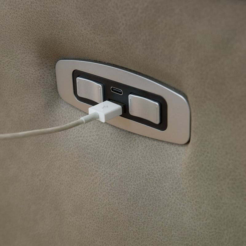 Narwhal Place Power Reclining Sectional - Watson's 87 Furniture (Middlefield,OH)
