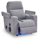 Pineland Power Glider Recliner with Audio System - Watson's 87 Furniture (Middlefield,OH)
