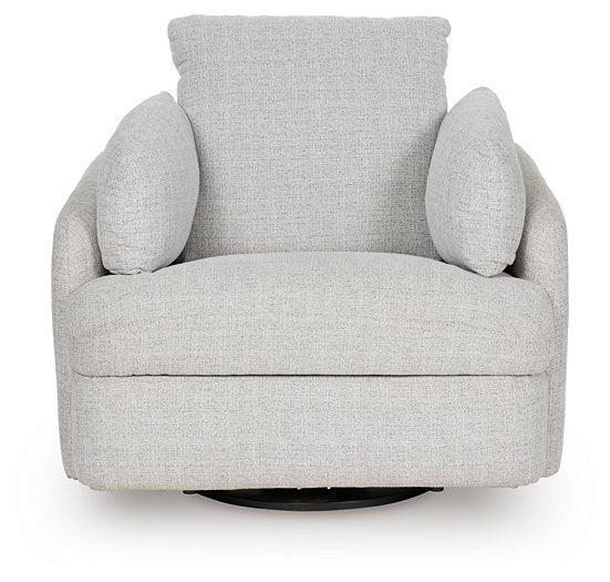 Alainmont Next-Gen Nuvella Swivel Power Recliner