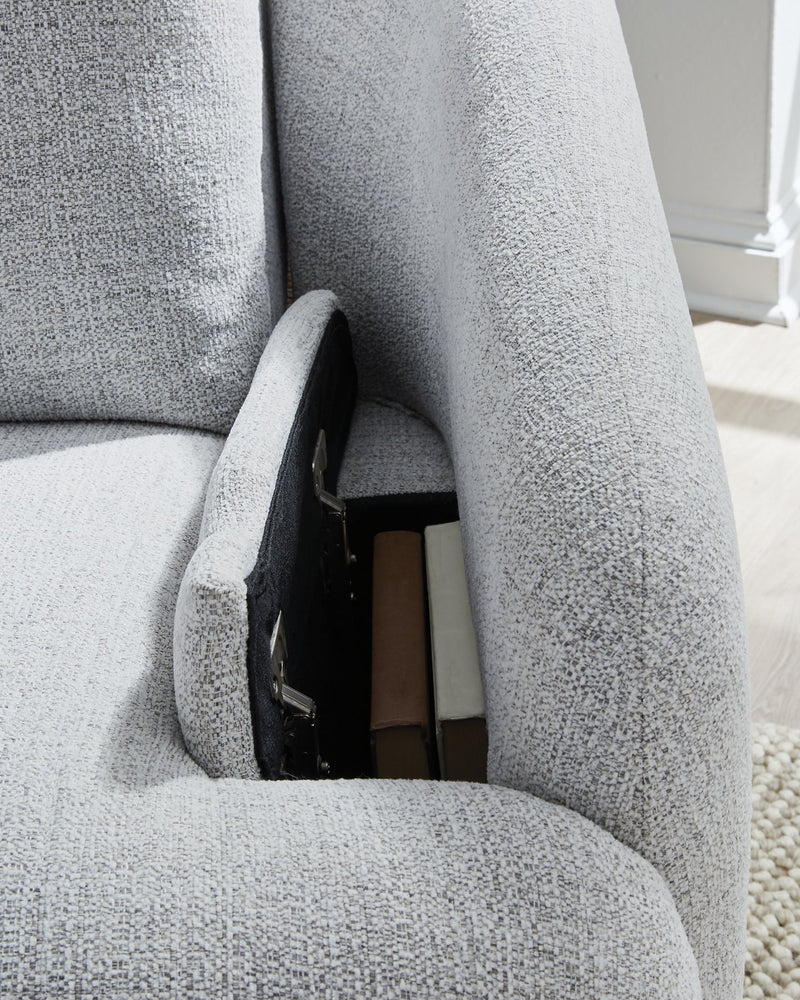 Alainmont Next-Gen Nuvella Swivel Power Recliner - Watson's 87 Furniture (Middlefield,OH)