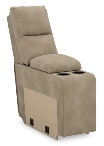 Next-Gen DuraPella Power Reclining Sectional Loveseat with Console - Watson's 87 Furniture (Middlefield,OH)