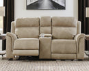 Next-Gen DuraPella Power Reclining Loveseat with Console - Watson's 87 Furniture (Middlefield,OH)