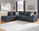 Altari Sleeper Sectional with Chaise - Watson's 87 Furniture (Middlefield,OH)