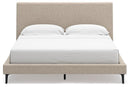 Cielden Upholstered Bed with Roll Slats - Watson's 87 Furniture (Middlefield,OH)