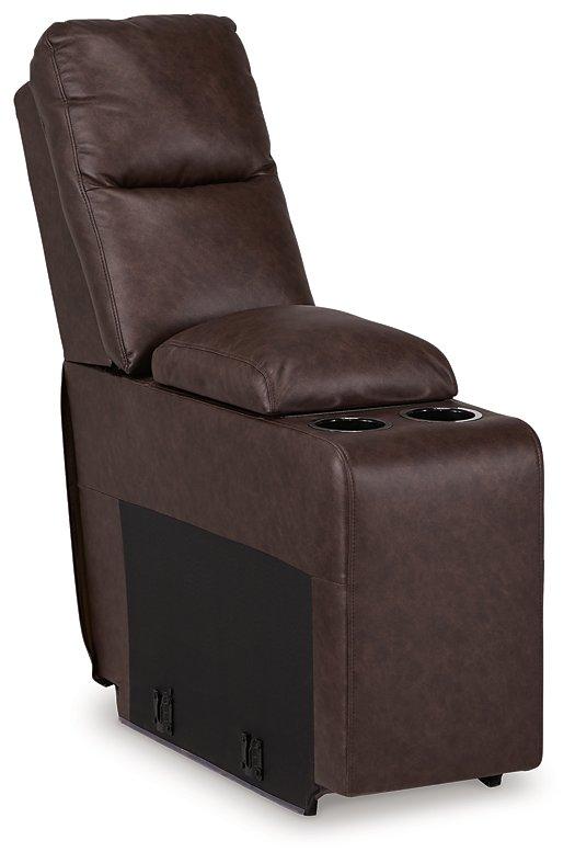 Punch Up Power Reclining Sectional Loveseat with Console - Watson's 87 Furniture (Middlefield,OH)