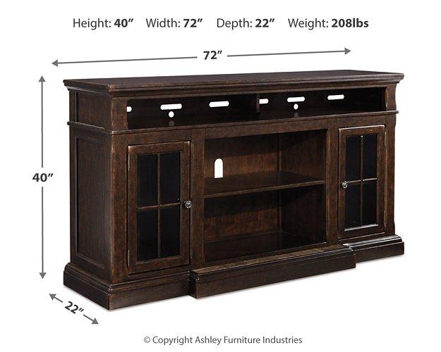 Roddinton 72" TV Stand with Electric Fireplace - Watson's 87 Furniture (Middlefield,OH)