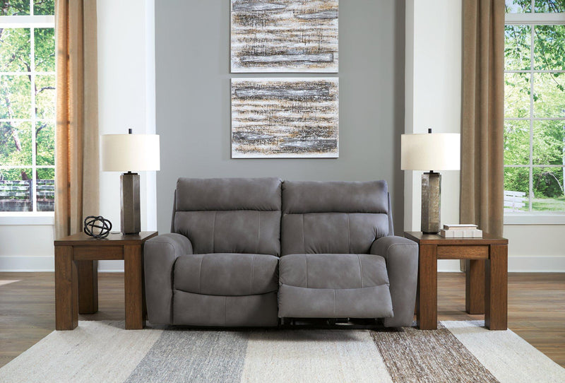 Next-Gen DuraPella Power Reclining Sectional Loveseat - Watson's 87 Furniture (Middlefield,OH)