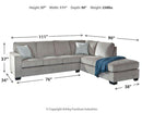 Altari Sectional with Chaise - Watson's 87 Furniture (Middlefield,OH)