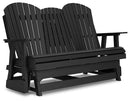 Hyland wave Outdoor Glider Loveseat - Watson's 87 Furniture (Middlefield,OH)