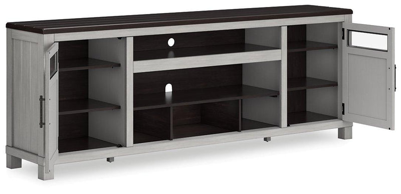 Darborn 88" TV Stand with Electric Fireplace - Watson's 87 Furniture (Middlefield,OH)