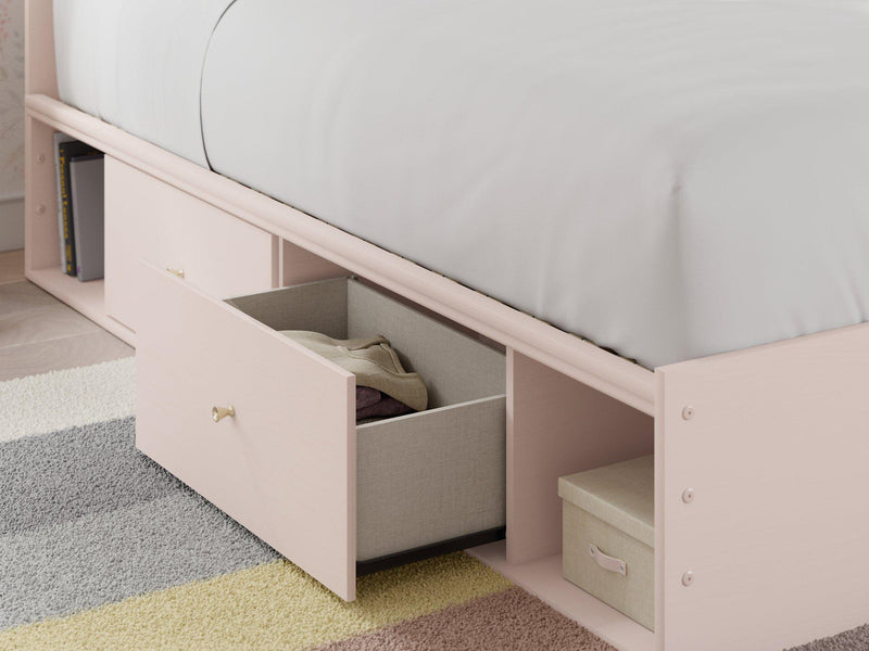Wistenpine Upholstered Bed with Storage - Watson's 87 Furniture (Middlefield,OH)