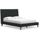 Cadmori Upholstered Bed with Roll Slats - Watson's 87 Furniture (Middlefield,OH)