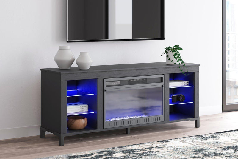 Cayberry 60" TV Stand with Electric Fireplace - Watson's 87 Furniture (Middlefield,OH)