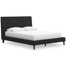 Cadmori Upholstered Bed with Roll Slats - Watson's 87 Furniture (Middlefield,OH)