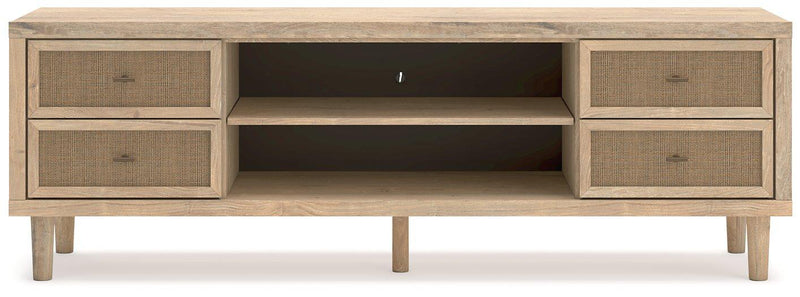 Cielden 72" TV Stand with Electric Fireplace - Watson's 87 Furniture (Middlefield,OH)