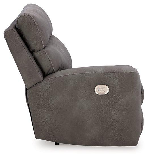 Next-Gen DuraPella Power Reclining Sectional Loveseat - Watson's 87 Furniture (Middlefield,OH)