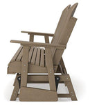 Hyland wave Outdoor Glider Loveseat - Watson's 87 Furniture (Middlefield,OH)