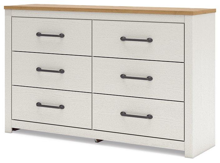 Linnocreek Dresser and Mirror - Watson's 87 Furniture (Middlefield,OH)
