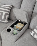 Biscoe Power Reclining Loveseat - Watson's 87 Furniture (Middlefield,OH)