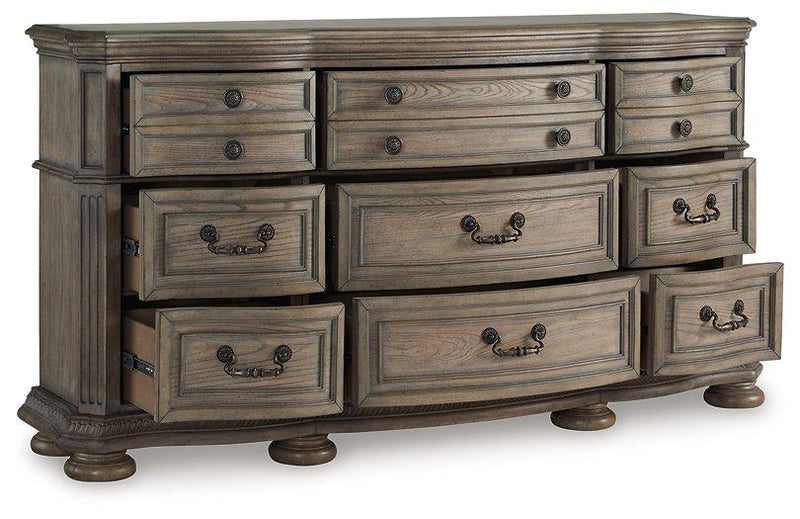 Ardenfield Dresser and Mirror - Watson's 87 Furniture (Middlefield,OH)