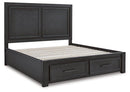 Foyland Panel Storage Bed - Watson's 87 Furniture (Middlefield,OH)