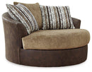 Alesbury Oversized Swivel Accent Chair - Watson's 87 Furniture (Middlefield,OH)