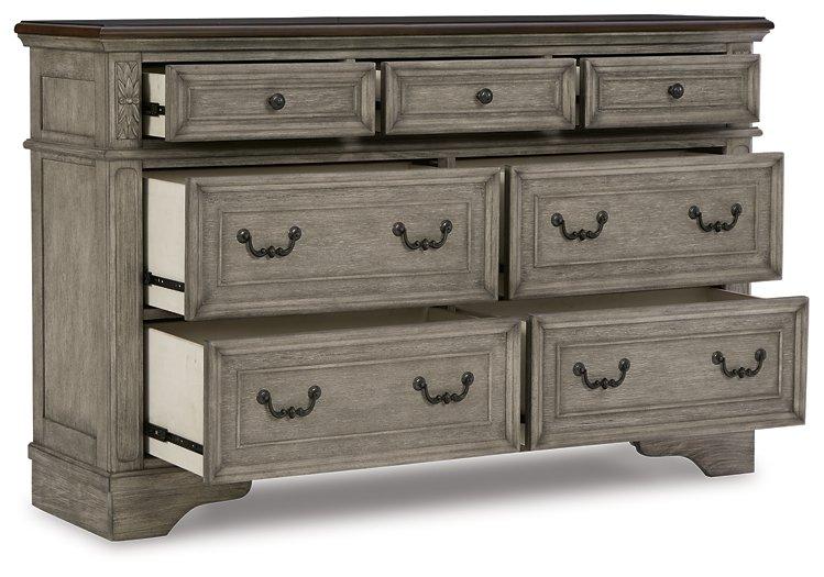 Lodenbay Dresser and Mirror - Watson's 87 Furniture (Middlefield,OH)