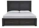 Foyland Panel Storage Bed - Watson's 87 Furniture (Middlefield,OH)