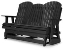 Hyland wave Outdoor Glider Loveseat - Watson's 87 Furniture (Middlefield,OH)