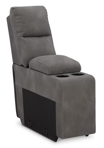 Next-Gen DuraPella Power Reclining Sectional Loveseat with Console - Watson's 87 Furniture (Middlefield,OH)
