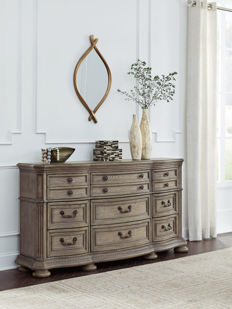 Ardenfield Dresser and Mirror - Watson's 87 Furniture (Middlefield,OH)