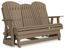 Hyland wave Outdoor Glider Loveseat - Watson's 87 Furniture (Middlefield,OH)