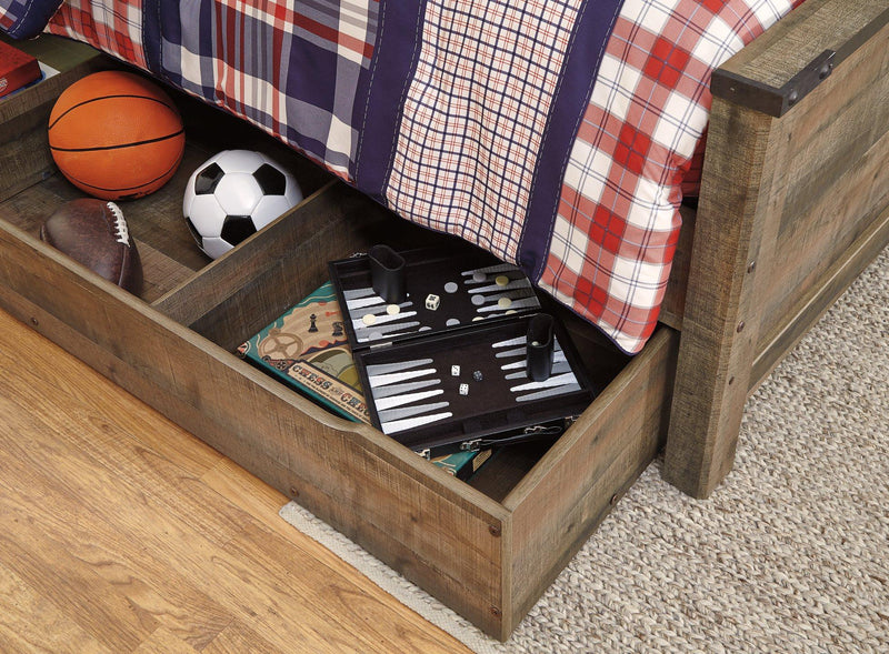 Trinell Bed with Storage - Watson's 87 Furniture (Middlefield,OH)