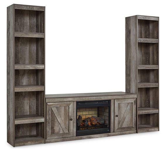 Wynnlow 3-Piece Entertainment Center with Electric Fireplace - Watson's 87 Furniture (Middlefield,OH)