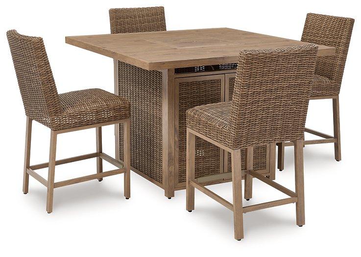 Walton Bridge Outdoor Bar Set - Watson's 87 Furniture (Middlefield,OH)
