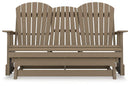 Hyland wave Outdoor Glider Loveseat - Watson's 87 Furniture (Middlefield,OH)
