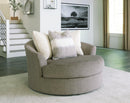 Creswell Oversized Swivel Accent Chair - Watson's 87 Furniture (Middlefield,OH)