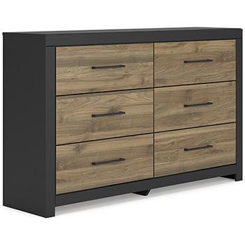 Vertani Dresser and Mirror - Watson's 87 Furniture (Middlefield,OH)