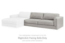 Amiata Sectional with Chaise - Watson's 87 Furniture (Middlefield,OH)