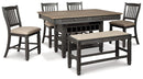 Tyler Creek Counter Height Dining Set - Watson's 87 Furniture (Middlefield,OH)