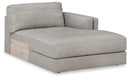 Amiata Sectional with Chaise - Watson's 87 Furniture (Middlefield,OH)