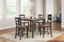 Gesthaven Counter Height Dining Table and 4 Barstools (Set of 5) - Watson's 87 Furniture (Middlefield,OH)