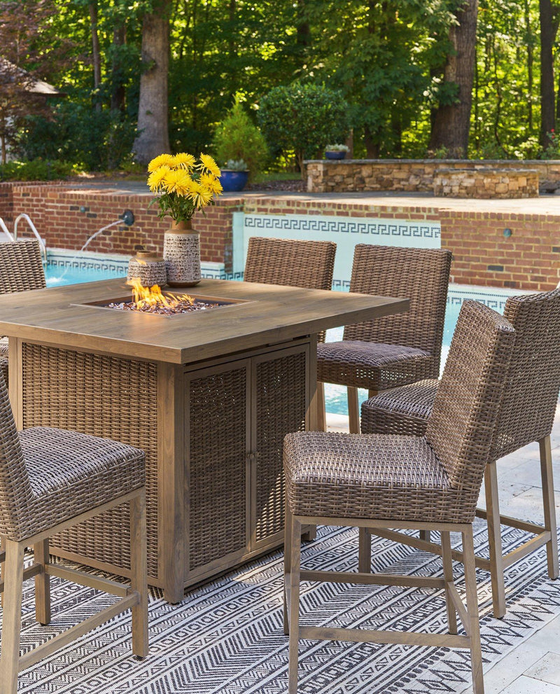Walton Bridge Outdoor Dining Set - Watson's 87 Furniture (Middlefield,OH)