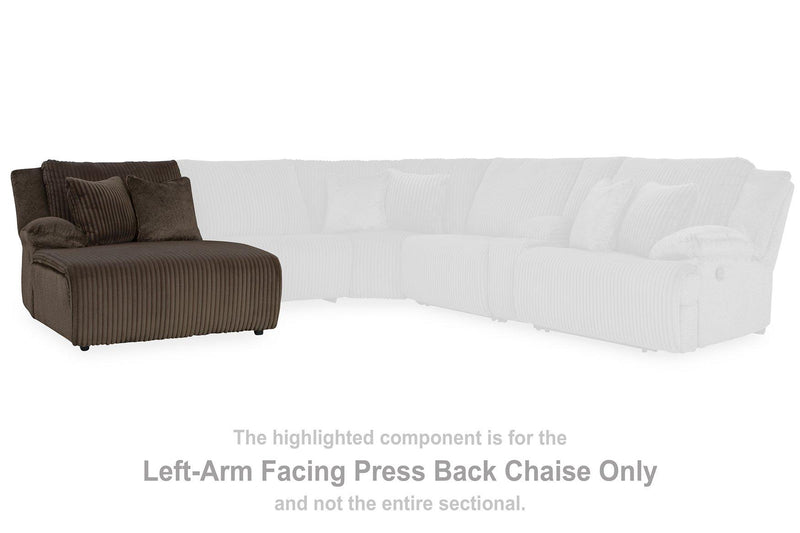 Top Tier Sectional Sofa Chaise - Watson's 87 Furniture (Middlefield,OH)