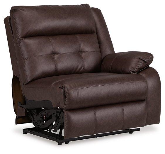 Punch Up Power Reclining Sectional Loveseat with Console - Watson's 87 Furniture (Middlefield,OH)